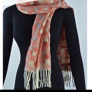 Anthropologie acrylic and wool scarf
